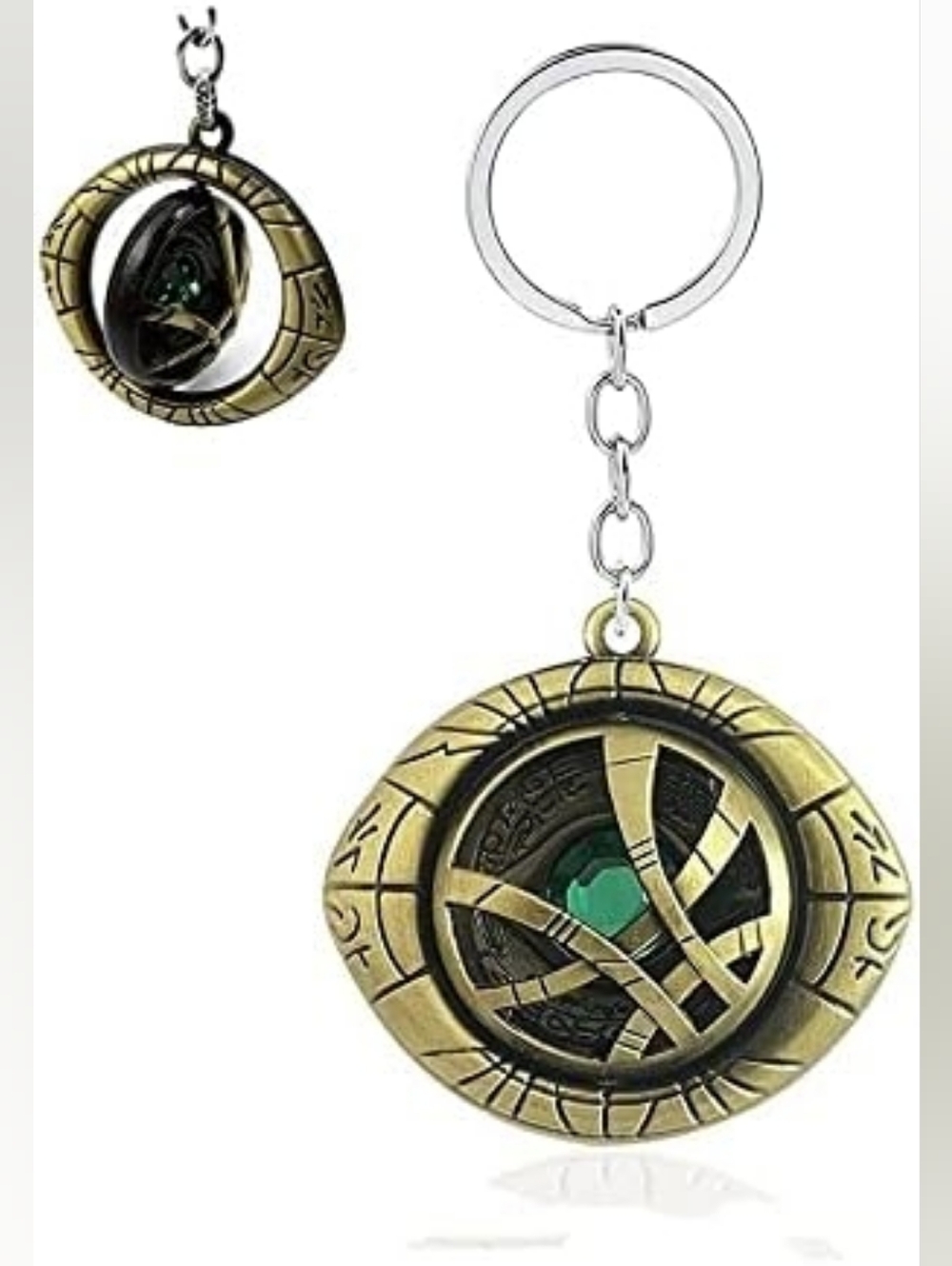 Dr Strange Eye Emblem Key Ring- New - Picture 4 of 4